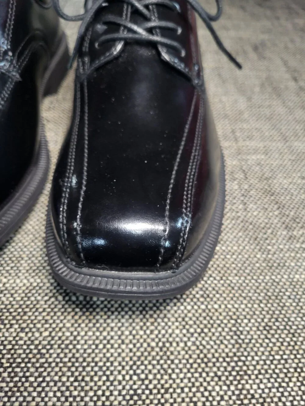NWT Nunn Bush 84356 Slip Resistant Leather Oxford Dress Shoes Black Men's 11